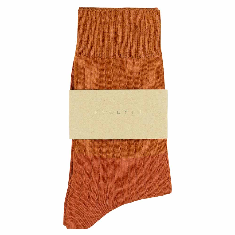 Women Block Socks - Almond / Lion - Escuyer