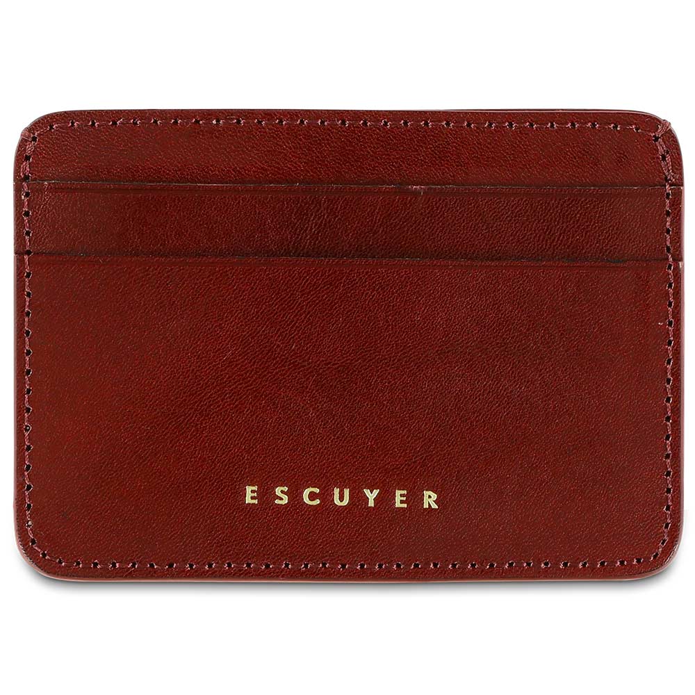 Cardholder - Burgundy - Escuyer