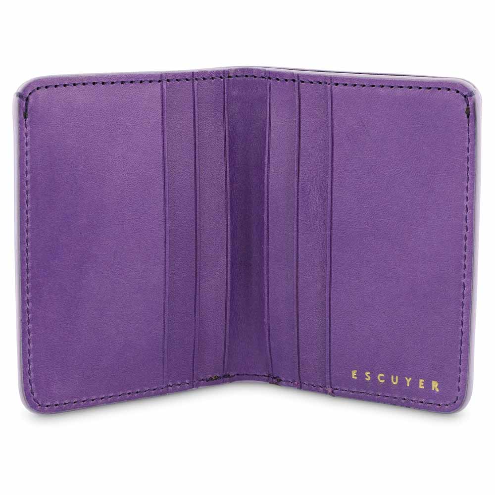 Slim Wallet - Violet - Escuyer