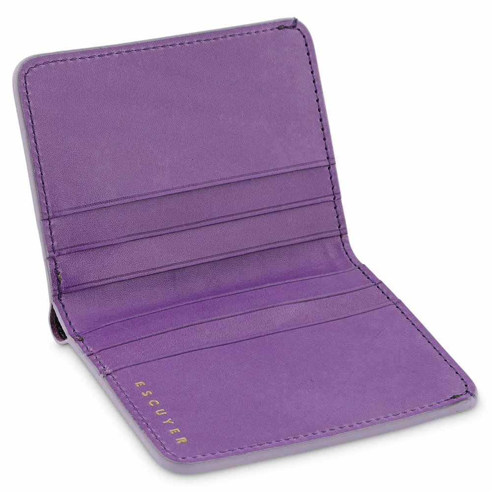 Slim Wallet - Violet - Escuyer