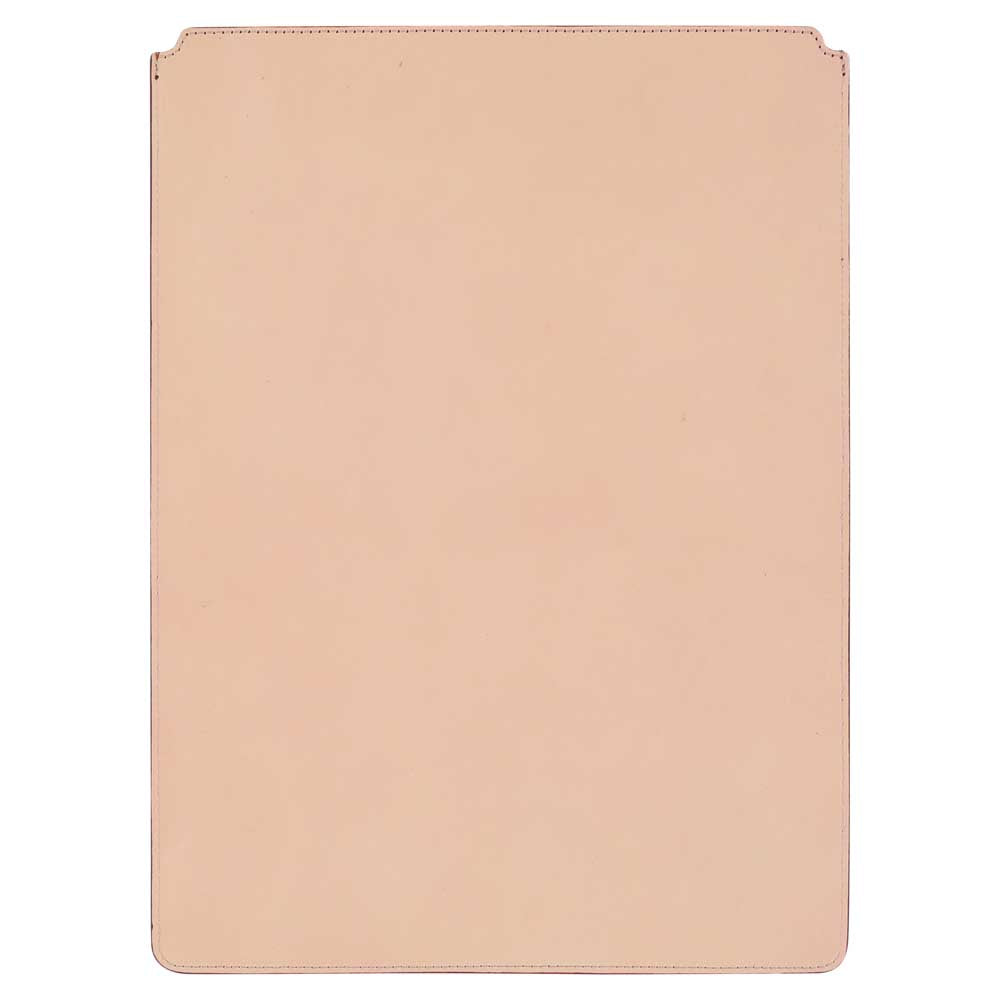 MacBook Sleeve // Cognac  / Pink - Escuyer