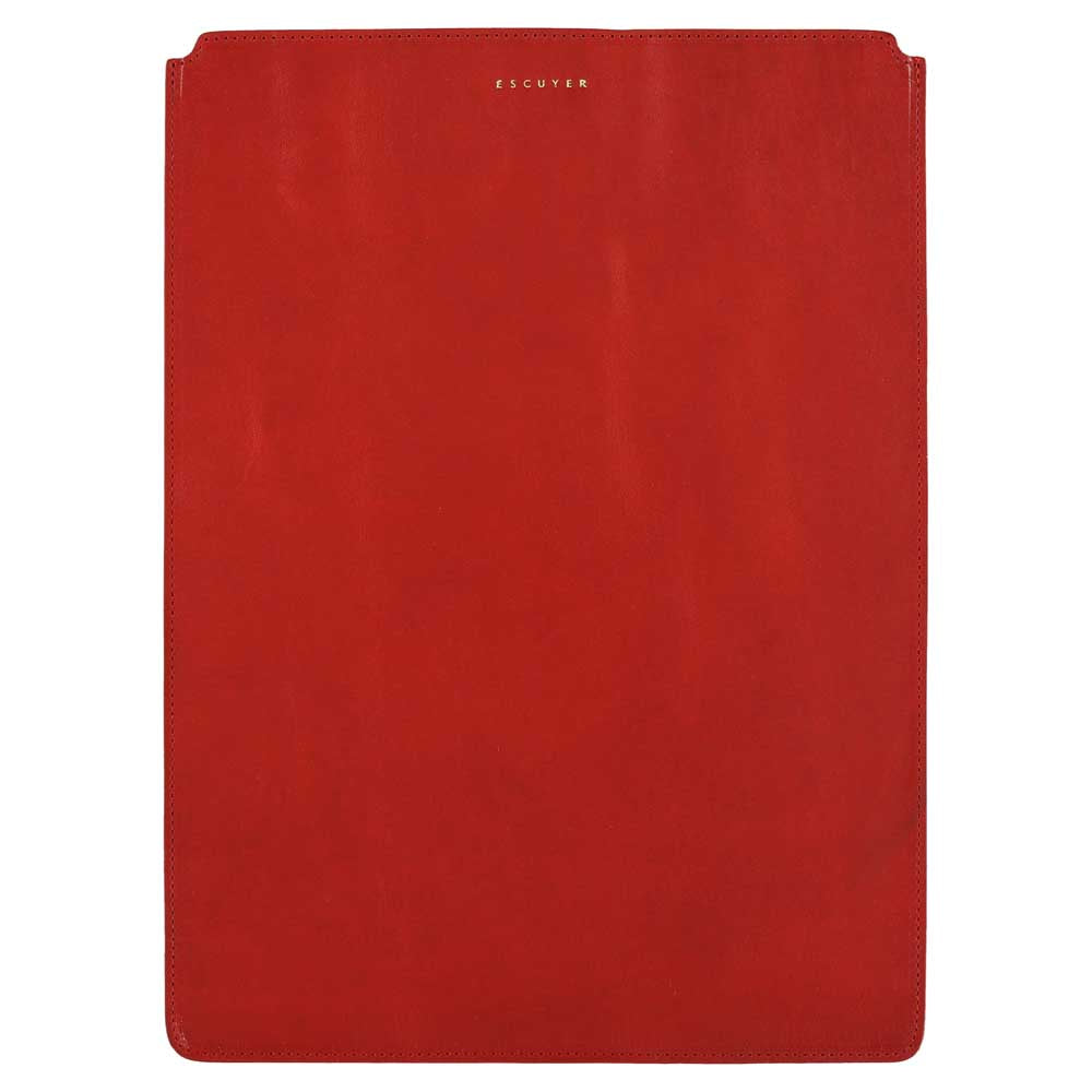 MacBook Sleeve // Red  / Burgundy - Escuyer
