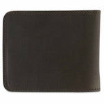 Escuyer khaki and natural billfold wallet — detail showing khaki exterior and natural interior contrast