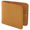 Leather Billfold Wallet - Mustard / Natural - Escuyer