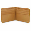Leather Billfold Wallet - Mustard / Natural - Escuyer